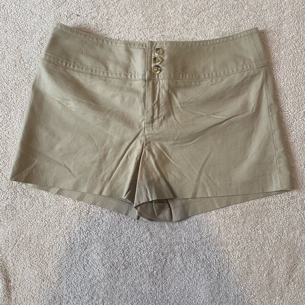 Banana Republic Tan High Waist Shorts